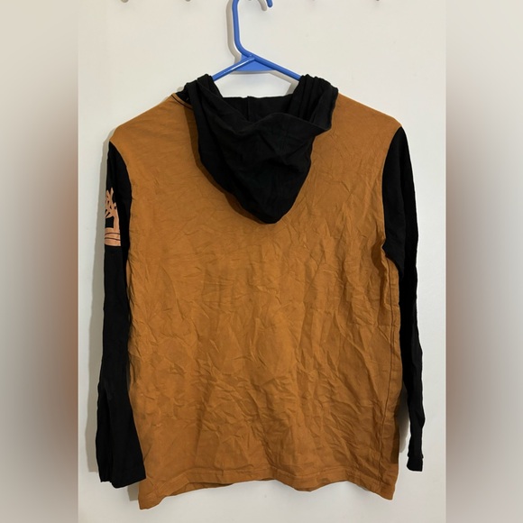 Timberland Boys Long Sleeve Hooded Shirt - Large - Picture 2 of 4